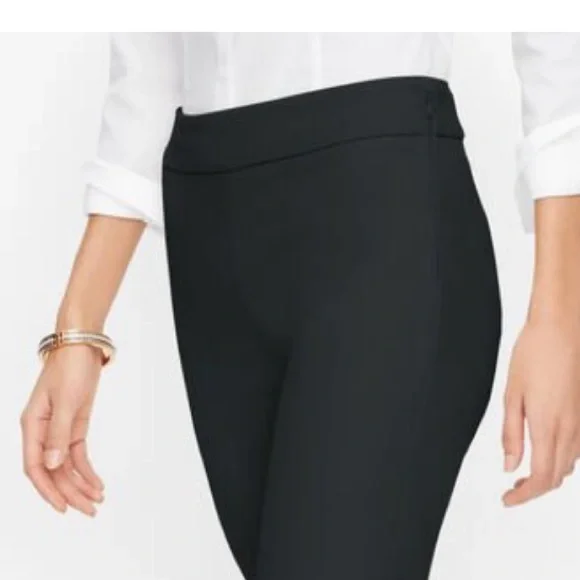 TALBOTS SLIMMING CHATHAM ANKLE PANTS - Picture 5 of 11